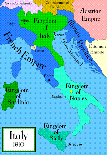 Italy In 1815